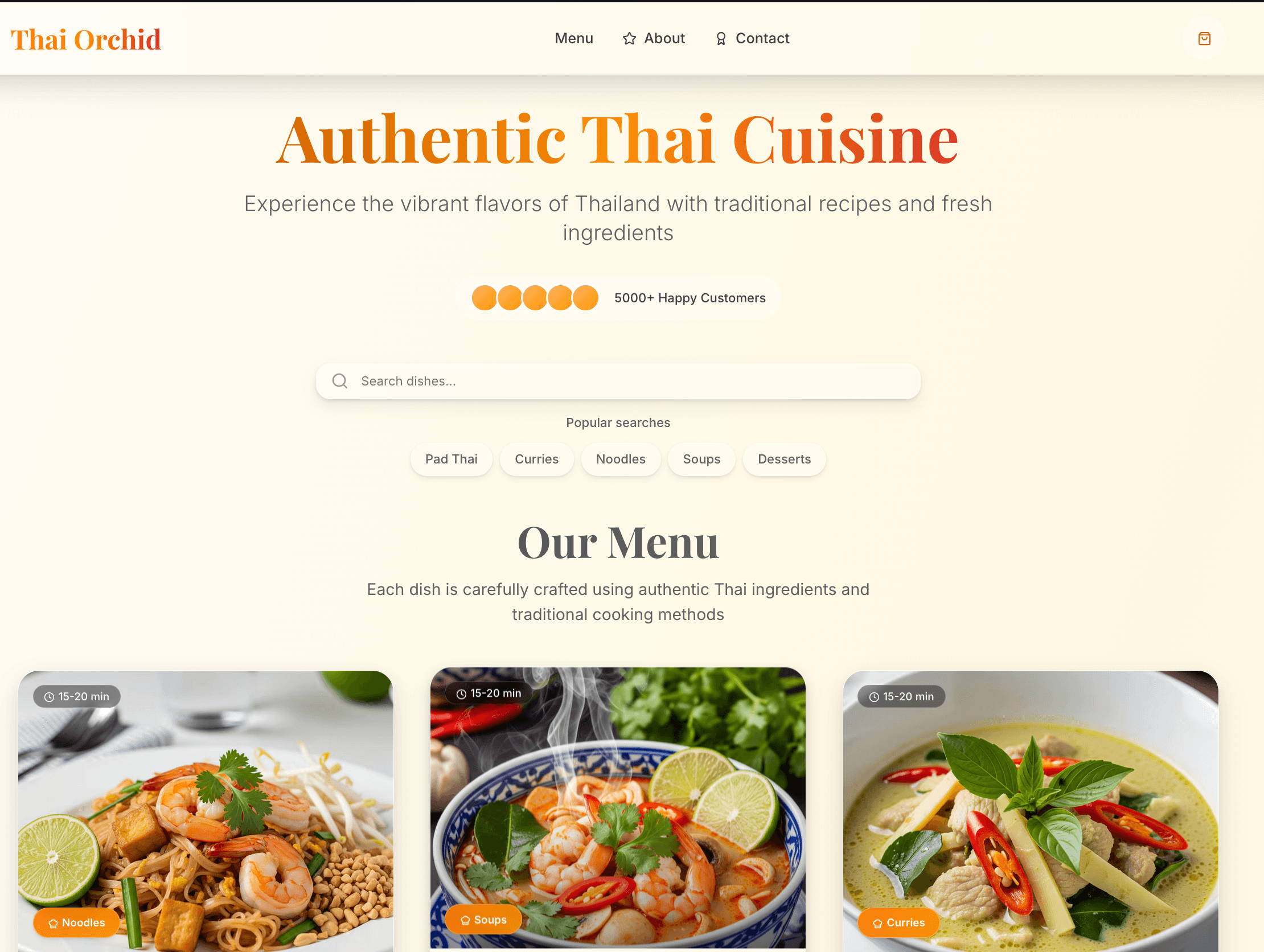 Thai Orchid - Authentic Thai Cuisine
